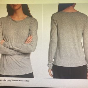 Vince light beige long sleeve shirt